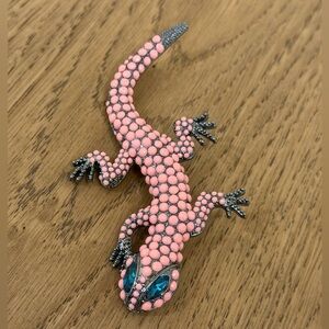 JOAN RIVERS Coral Salamander Pin - VERY RARE